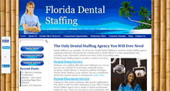 Desktop Screenshot of florida-dental-staffing.com