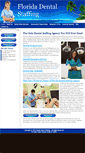 Mobile Screenshot of florida-dental-staffing.com